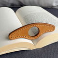 bague de lecture en cuir pour maintenir les pages